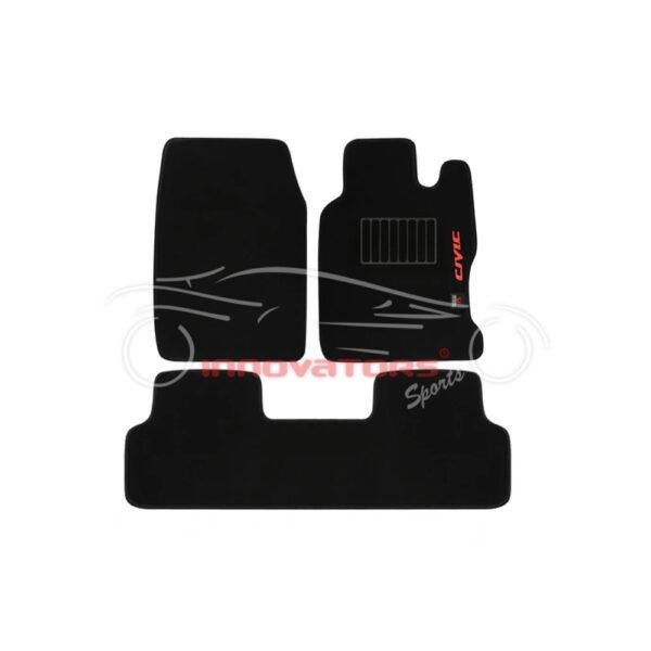 Honda Civic 2009–2012 Reborn Executive Side Logo Carpet Car Floor Mat