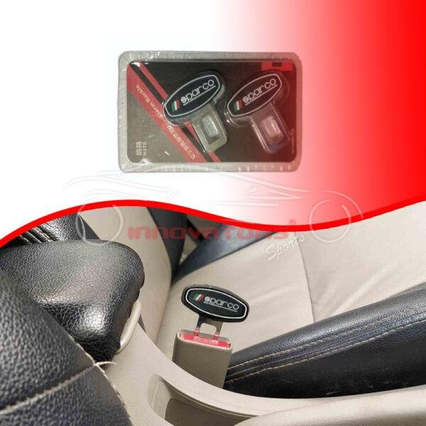 Sparco Metal Rubber Seat Belt Buckle