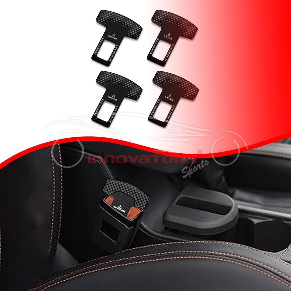 Do Not Use Metal Seat Belt Buckle Black