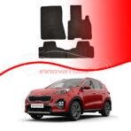 Kia Sportage 2020–Present Latex Rubber Car Floor Mats