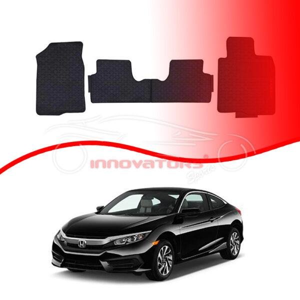 HONDA Civic X 2016–2021 Latex Rubber Car Floor Mats