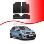 Kia Picanto 2019–Present Latex Rubber Car Floor Mats
