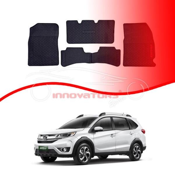 HONDA BR-V 2016–Present Latex Rubber Car Floor Mats