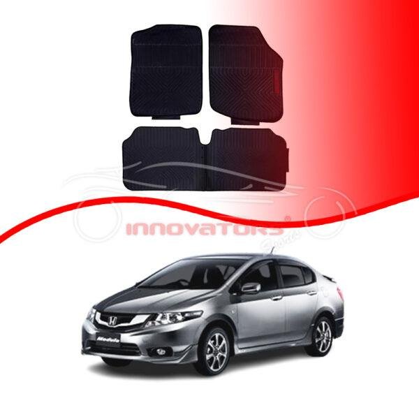 HONDA City 2009–2020 Latex Rubber Car Floor Mats