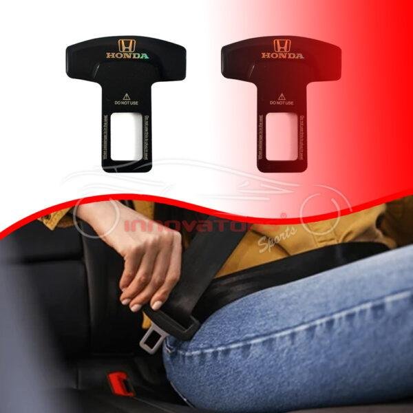 Honda Metal Seat Belt Buckle Black