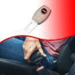 Hyundai Double Black Metal Seat Belt Buckle