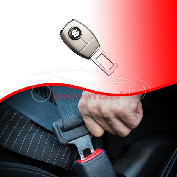 Suzuki Double Black Metal Seat Belt Buckle