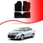 Toyota Yaris 2021–Present Premium Black Carpet Car Floor Mat