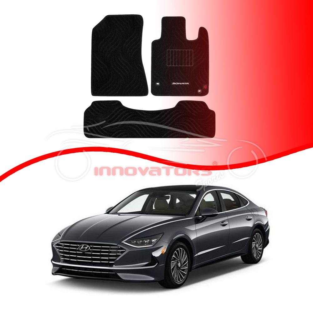 Hyundai Sonata 2021–Present Premium Carpet Car Floor Mat