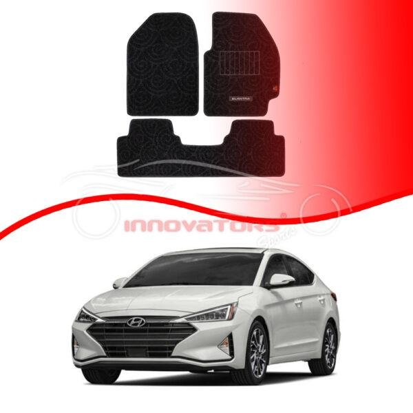 Hyundai Elantra 2021–Present Premium Carpet Car Floor Mat