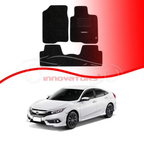 Honda Civic X 2016–2021 Executive Carpet Car Floor Mat