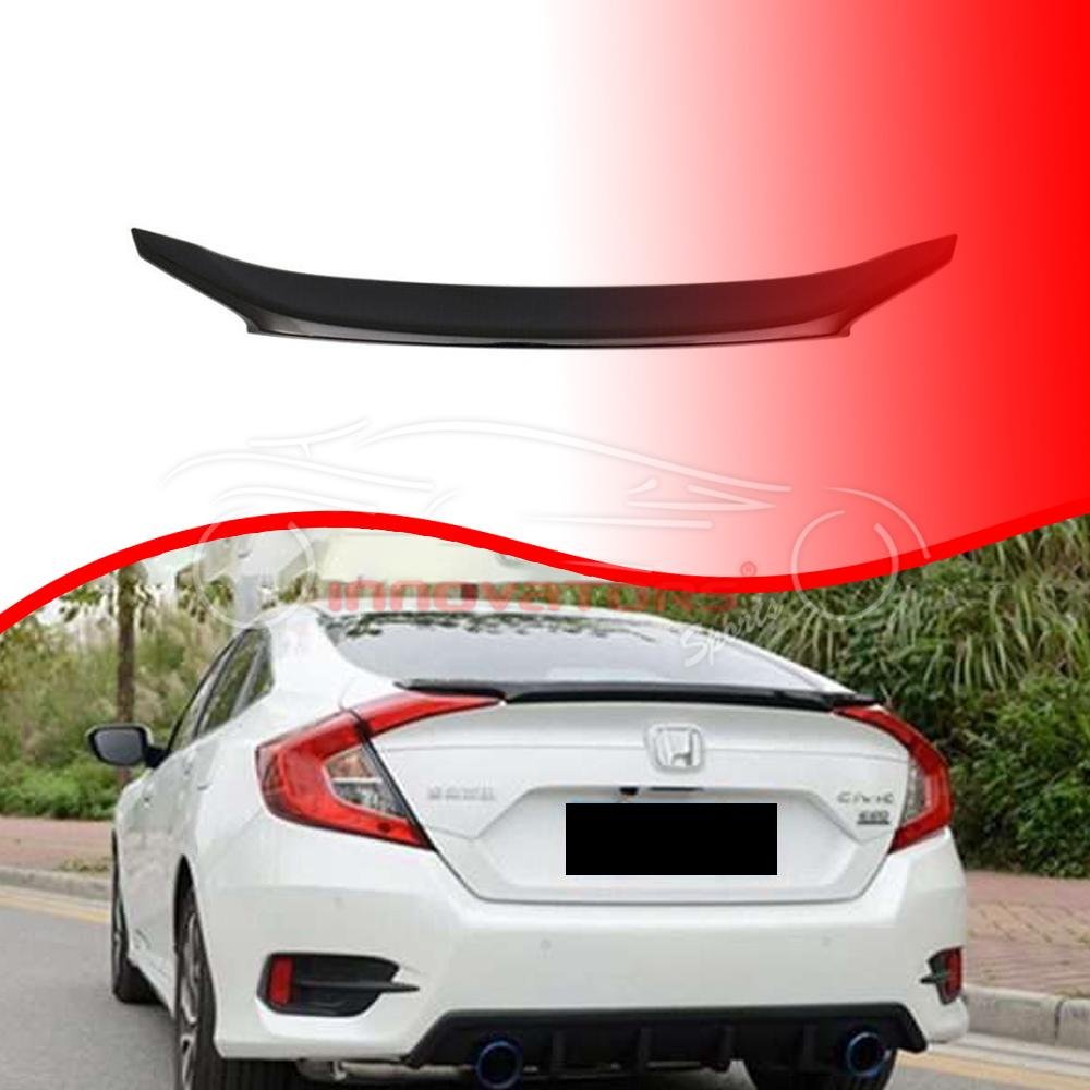 Honda Civic Trunk Spoiler Duck Tail V2 (ABS) Model 2016-2021