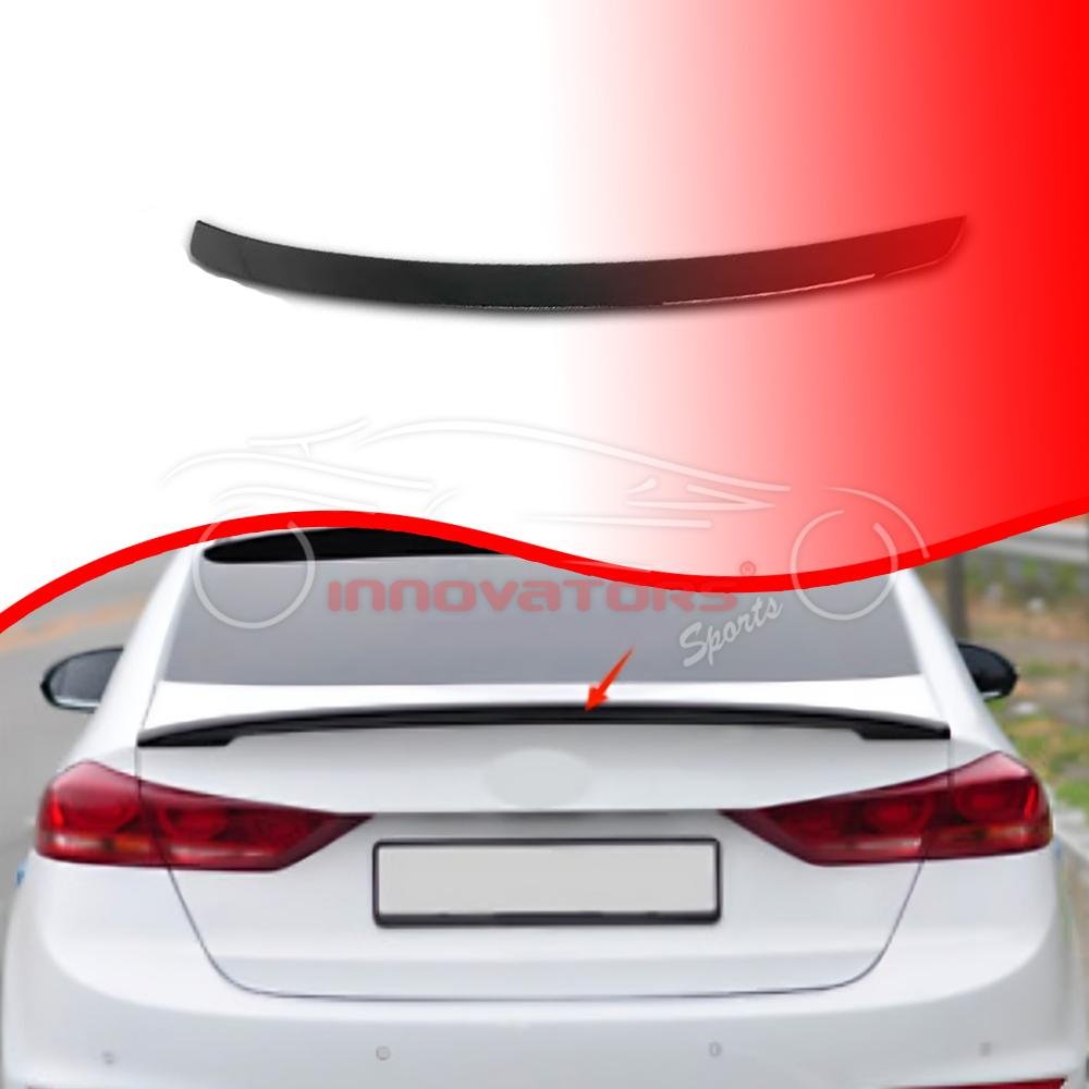 Hyundai Elantra Rear Trunk Spoiler Unpainted - Model 2021-2024