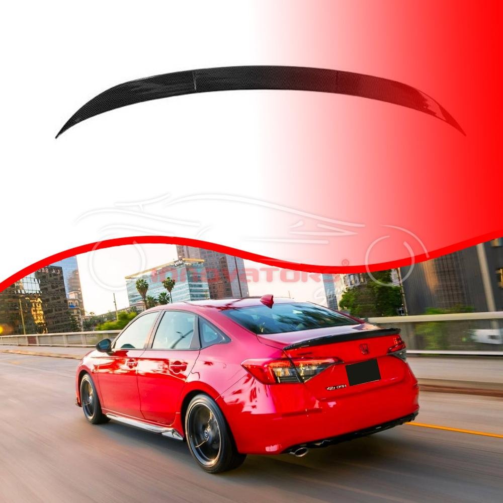 Honda Civic Rear Trunk Spoiler Ducktail Style - Model 2022-2024