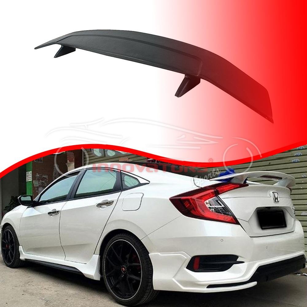 Honda Civic 10th Gen Rear Trunk Spoiler 2016-2021