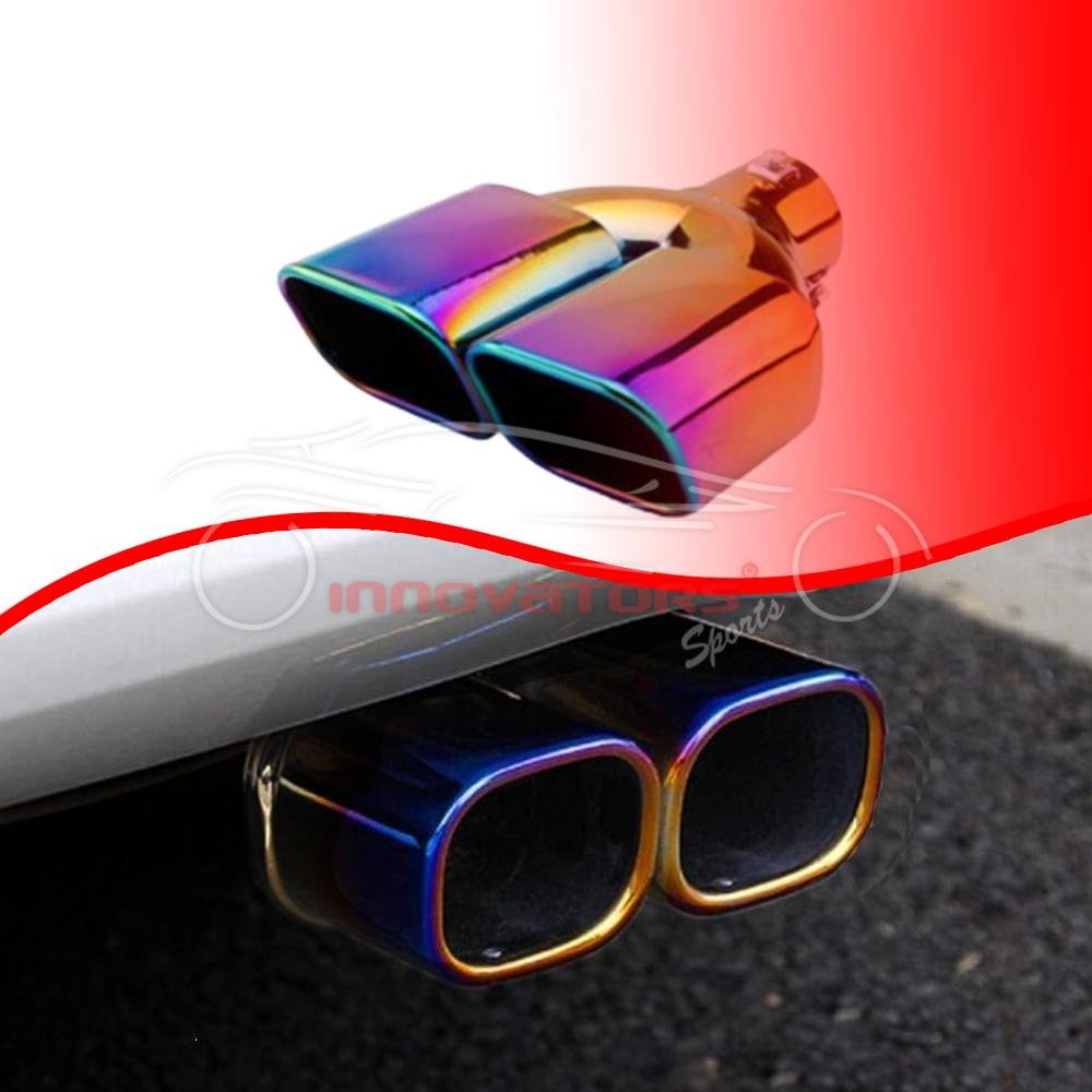 Remus Style Muffler Tail Double Pipe Multi Color 4S - C2003