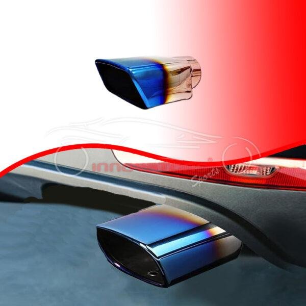 Hks Stainless Steel Muffler Tail Pipe - B370 Universal Car Exhaust Muffler Car Tail Throat Liner Pipe