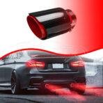 Carbon Fiber LED Exhaust Tip Muffler Pipe