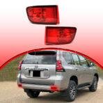 Toyota Prado FJ150 Rear Bumper Reflectors Lights 2017–2024