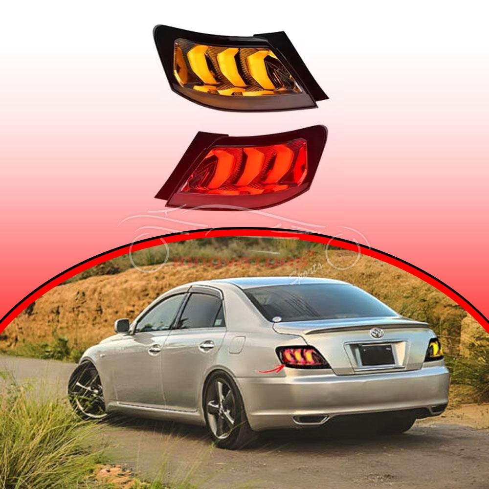 Toyota Mark X Tail Lights Mustang Style 2004–2009