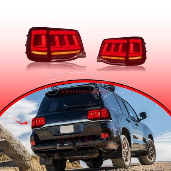Toyota Land Cruiser FJ200 LED Sequential Tail Lights 2016–2021