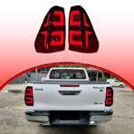 Toyota Hilux Revo Smoke Rear Lamps 2016–2022
