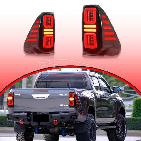 Toyota Hilux Revo Tail Lamps Rear Lamps Lexus Design 2016–2023