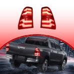 Toyota Hilux Revo Tail Lights Rear Lights Snake Style 2021–2023