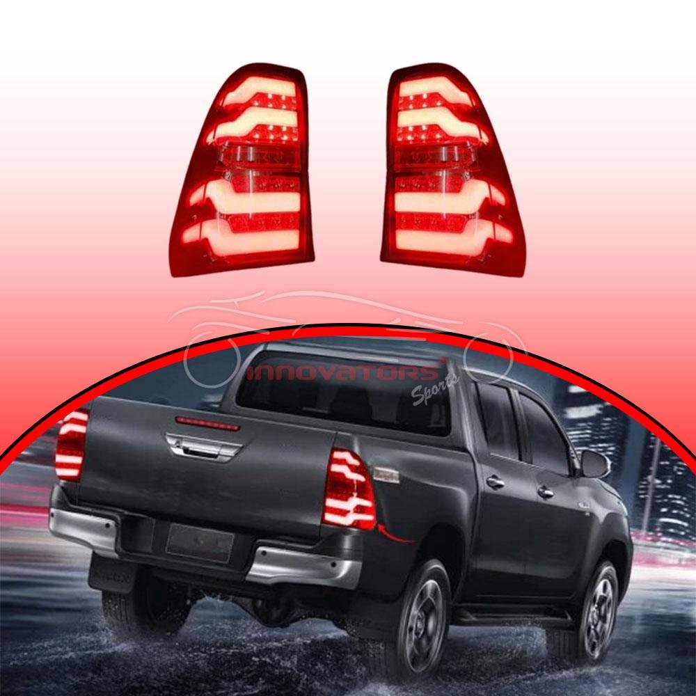 Toyota Hilux Revo Tail Lights Rear Lights Snake Style 2021–2023