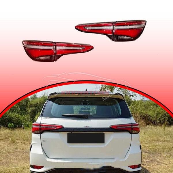 Toyota Fortuner OEM Red Crystal Rear Lamps 2021-2022