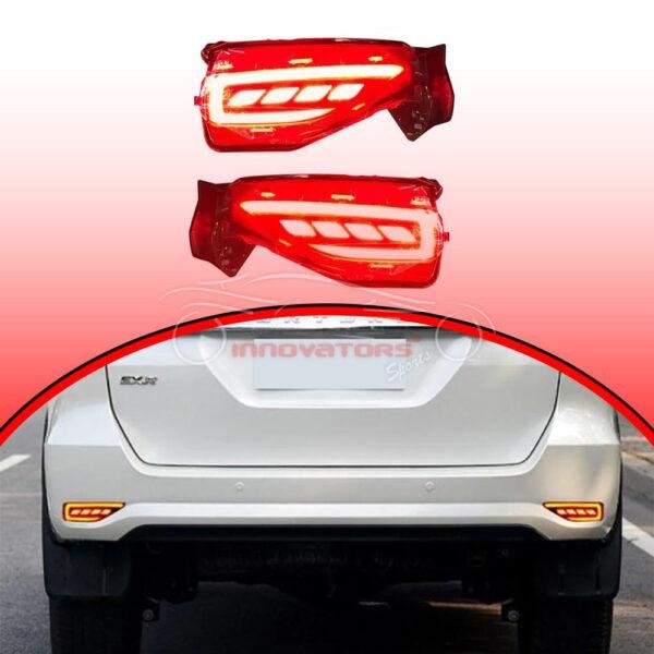 Toyota Fortuner Rear Bumper Reflectors 2017-2023