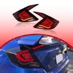 Honda Civic Tail Lamps Tail Lights Dragon Style 2016–2021
