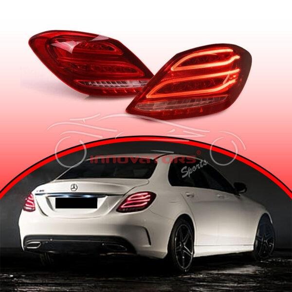 Mercedes Benz C Class W205 Rear Lamps Tail Lamps 2014–2020