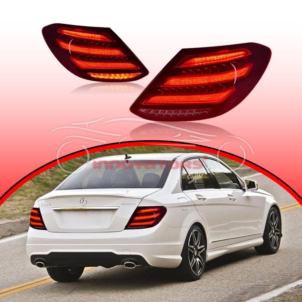 Mercedes-Benz C-Class W204 Tail Lights S Class Design 2007–2014