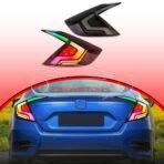 Honda Civic RGB Tail Lights Audi Style 2016–2021