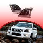 Toyota Prado FJ120 Headlamps Headlights 2002-2008