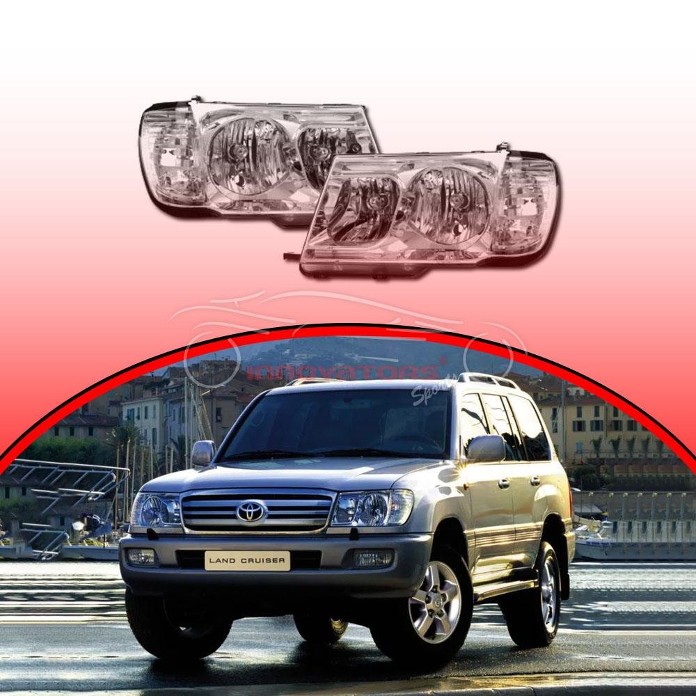 Toyota Land Cruiser FJ100 Head Lamps 1998-2007