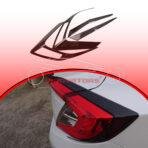 Honda Civic Rear Lamp Cover Trim Carbon 2016-2020