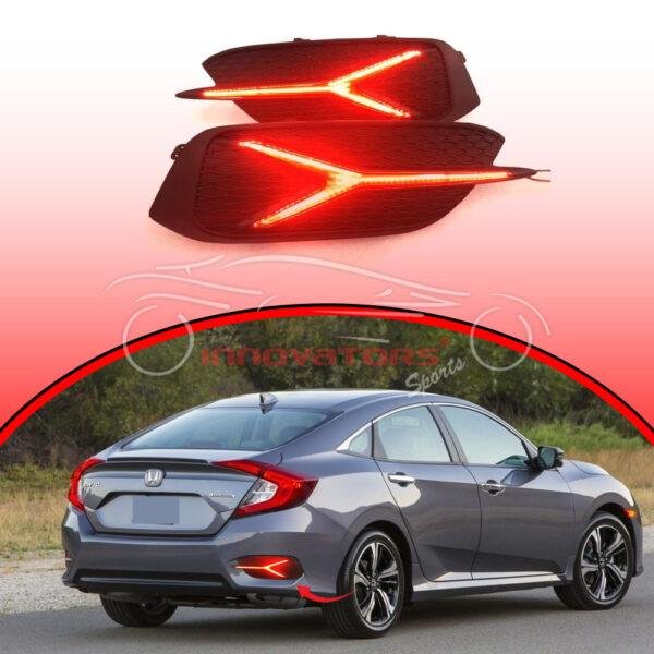 Honda Civic Lamborghini Sian Reflectors 2016-2021