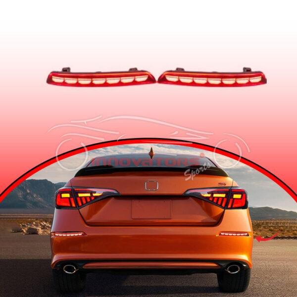 Honda Civic Rear Bumper Reflector 2022-2025