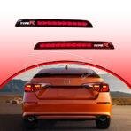 Honda Civic Rear Bumper Reflectors For Type R Body Kit 2022-2024