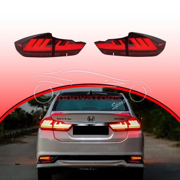 Honda City Smoke Rear Lamps V3 2021-2022
