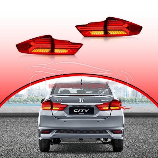 Honda City GM6 LED Tail Lamps Audi Style 2021-2022