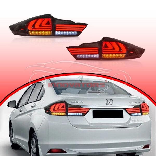 Honda City Smoke Rear Lamps V2 2021-2022