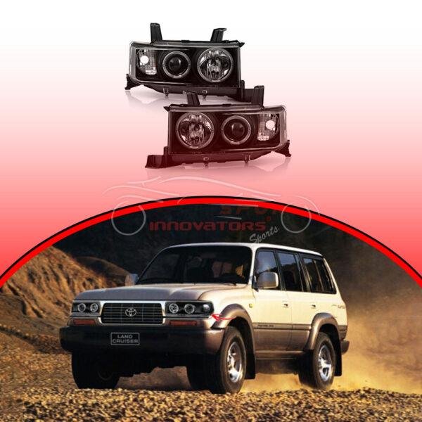 Toyota Land Cruiser FJ80 Headlamp Headlight 1992-1996