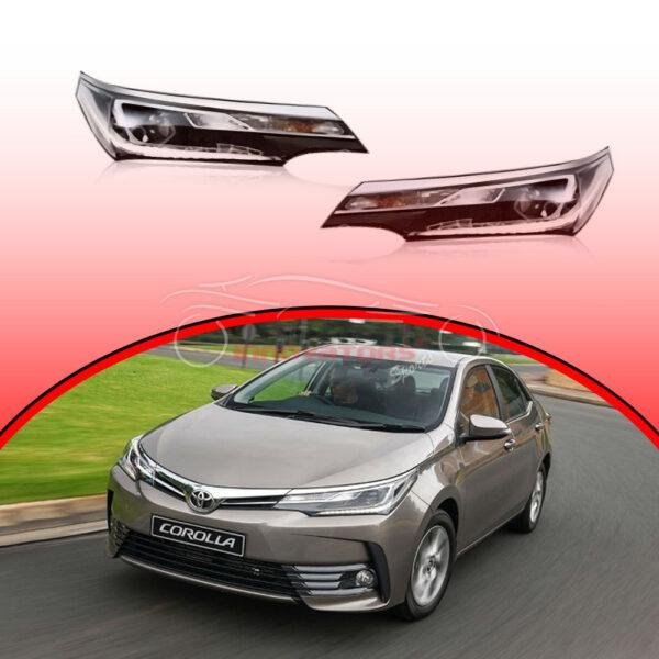 Toyota Corolla Grande Headlights Headlamps 2017-2023