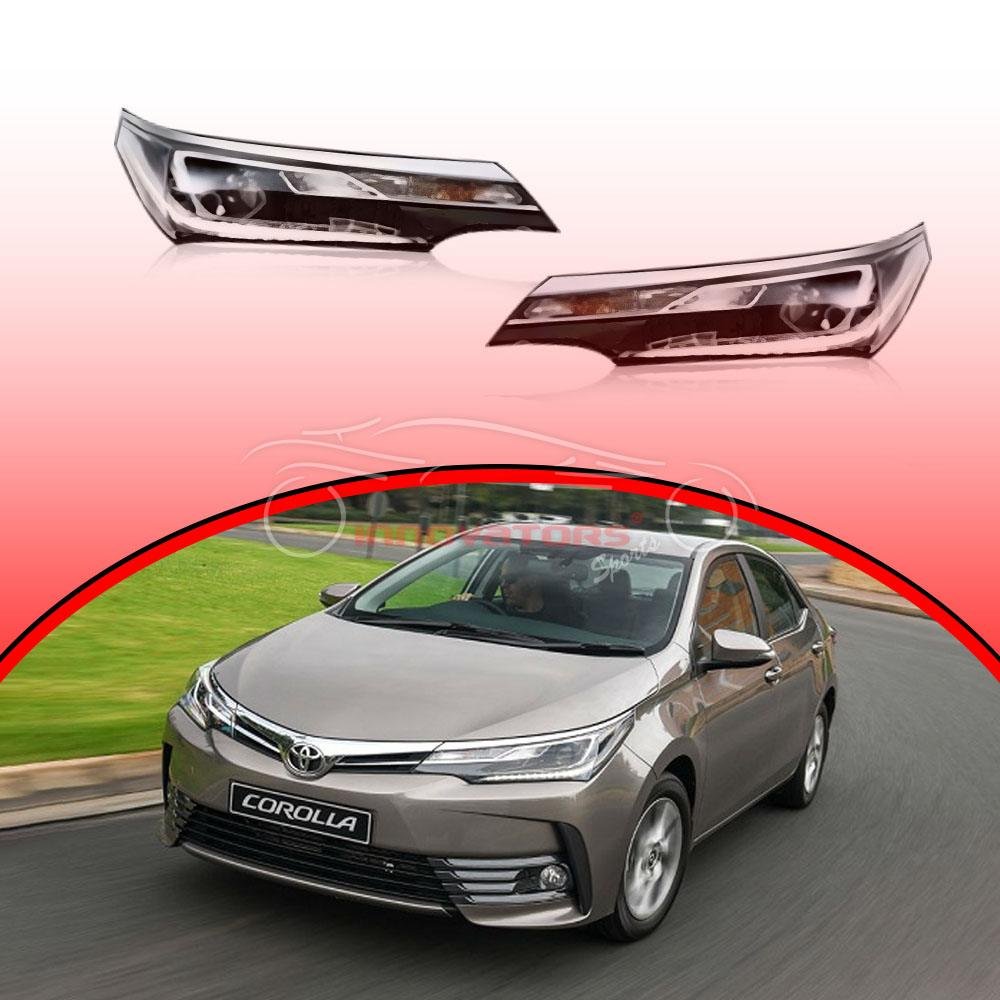 Toyota Corolla Grande Headlights Headlamps 2017-2023