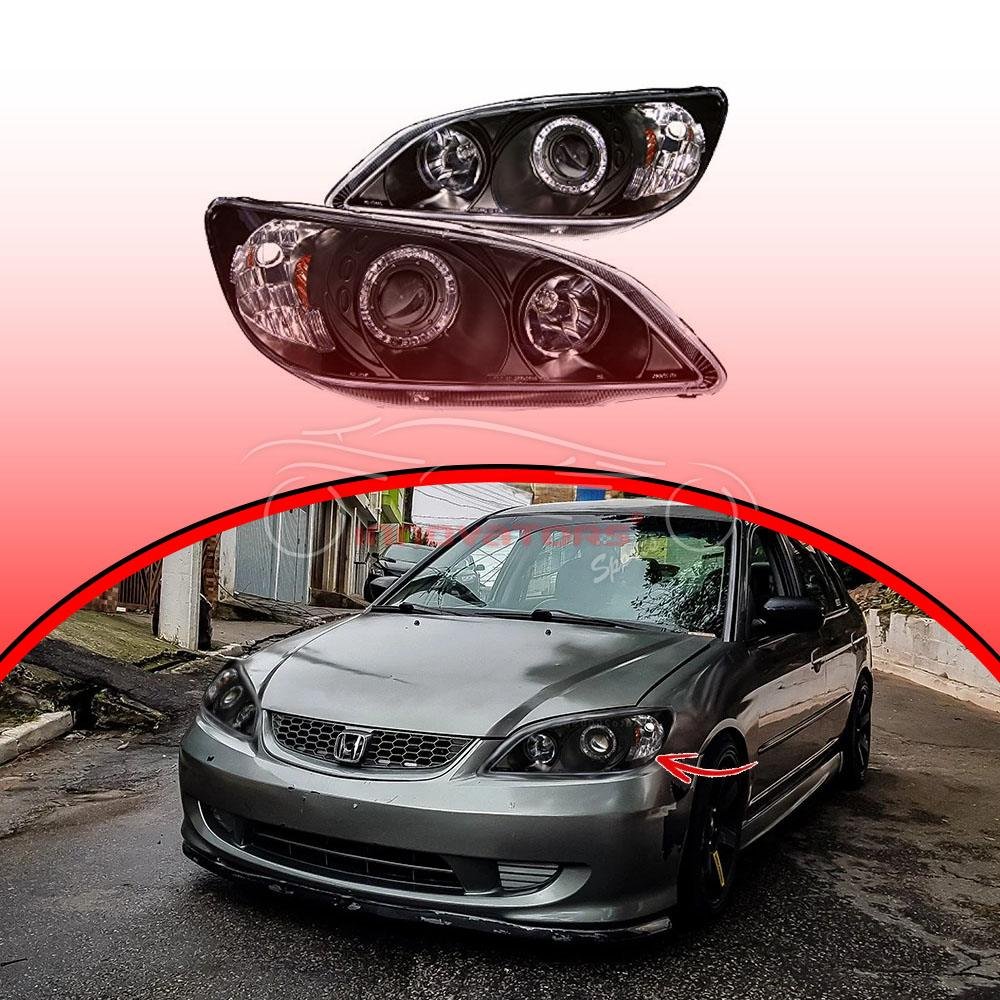 Honda Civic Head Lamps Pro 2004-2005
