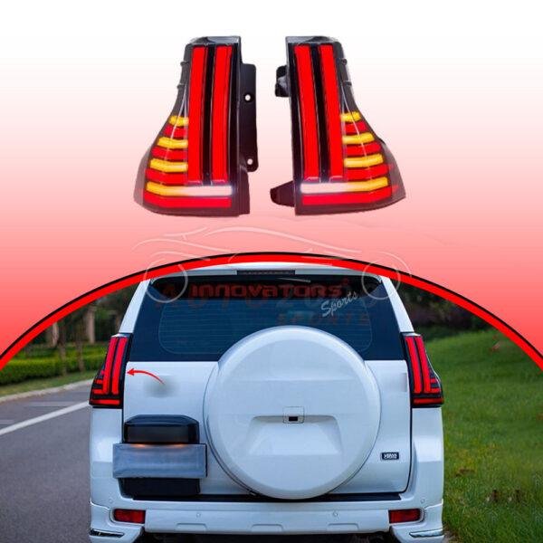 Toyota Prado FJ150 Tail Lamps Rear Lamps GX Design 2017–2023