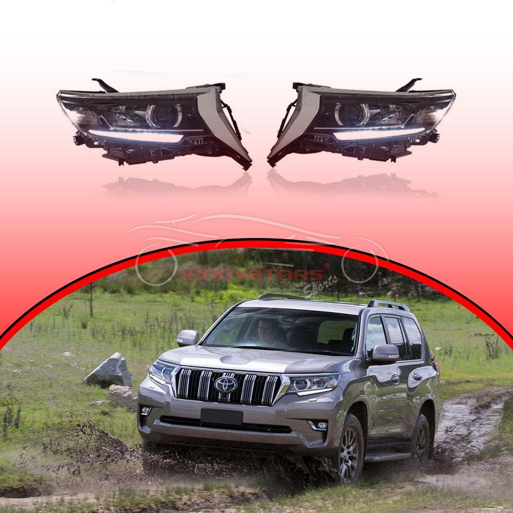 Toyota Prado FJ150 OEM Head Lamps 2017-2020